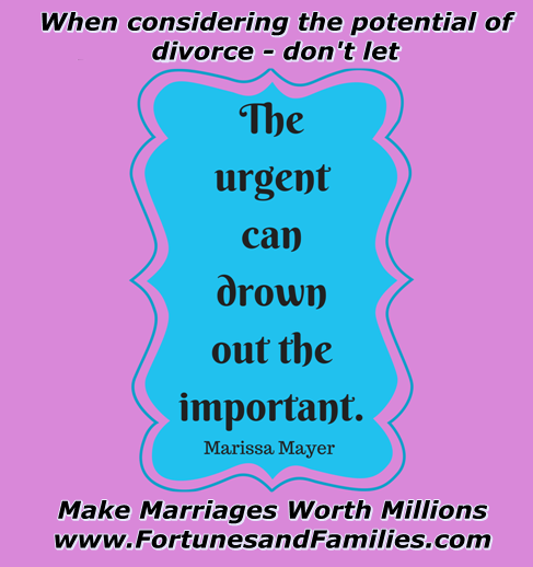 TLAUrgent over important FaF